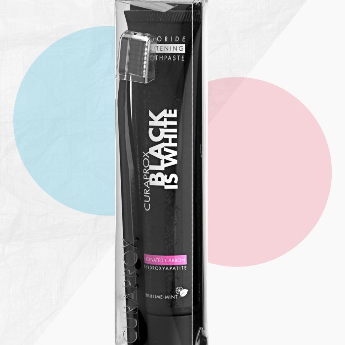 Pasta Dental Black is White Curaprox